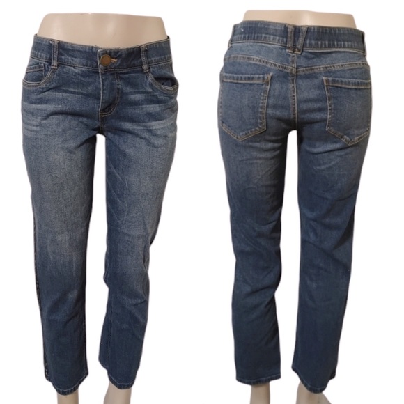 reCreation ⭐️ Strait-Leg Wide Waistband Jeans - Picture 1 of 12